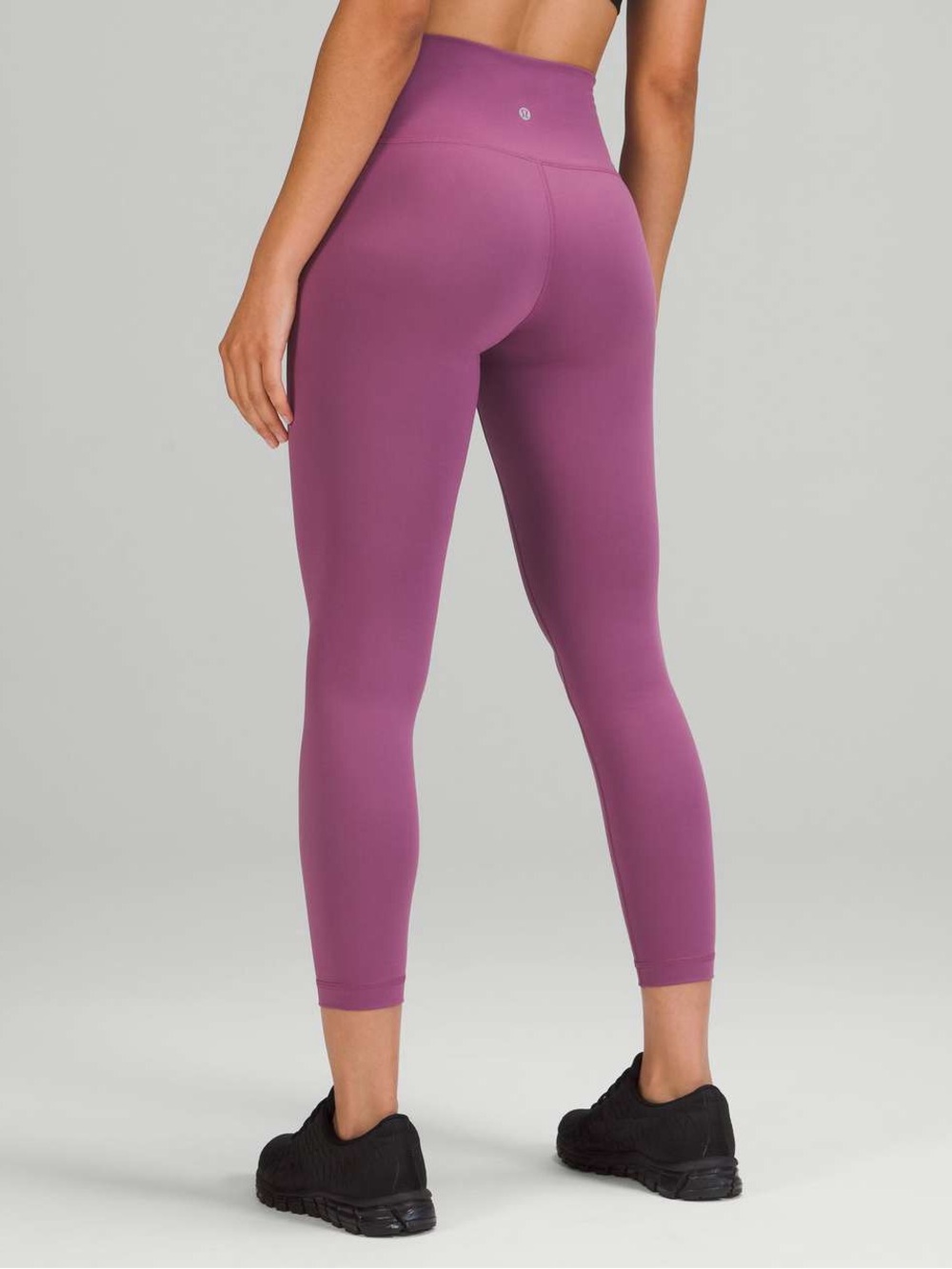 Lululemon Wunder Train High-Rise Tight 25“ Vintage Plum